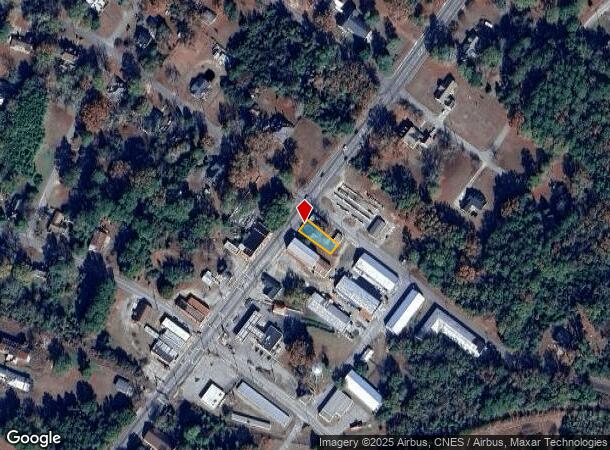  24501 Main St, Wagram, NC Parcel Map