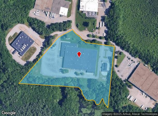  110 Industrial Dr, Holden, MA Parcel Map