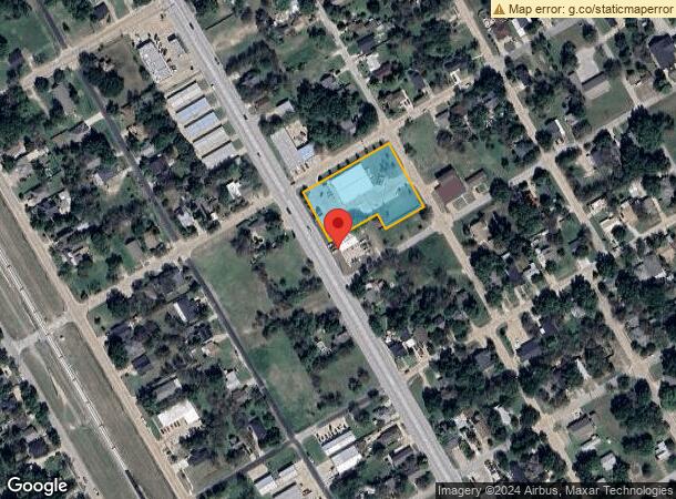  726 N Kaufman St, Ennis, TX Parcel Map