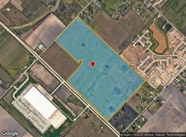 1435 Hartledge Rd, Rosenberg, TX Parcel Map