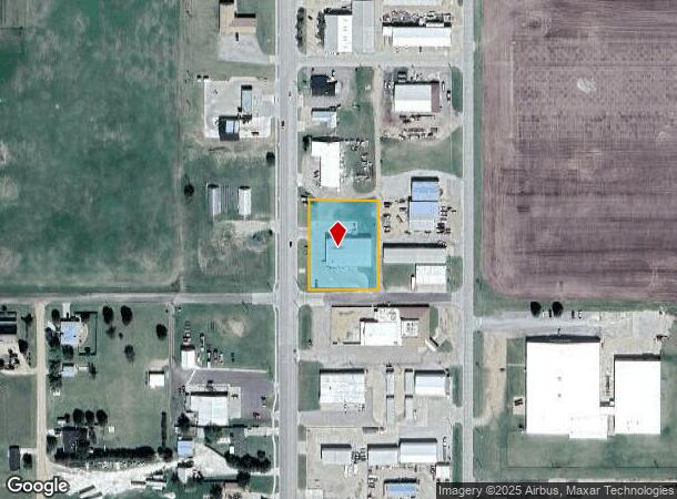  489 S Fossil St, Russell, KS Parcel Map