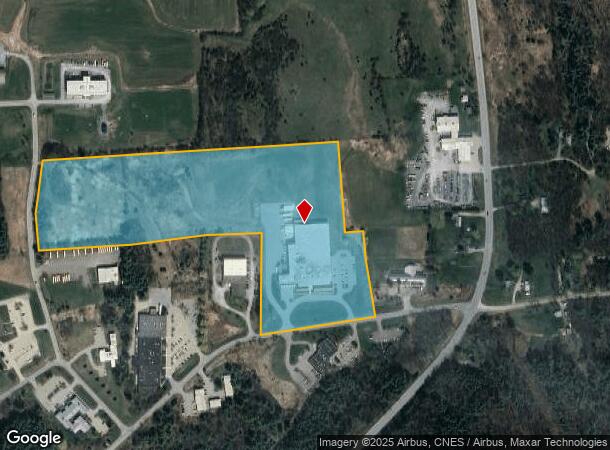  1321 Exchange St, Middlebury, VT Parcel Map