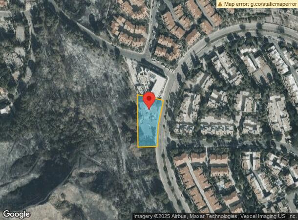  1515 Palisades Dr, Pacific Palisades, CA Parcel Map