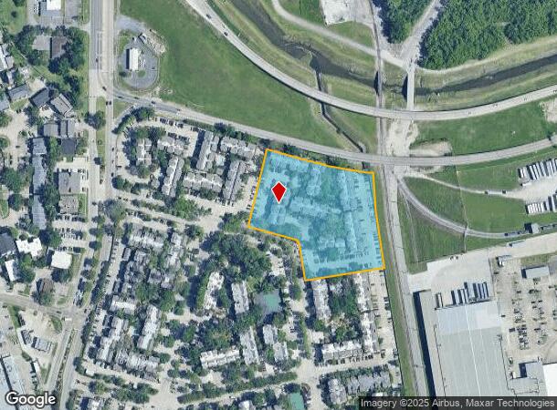 5801 Walnut Creek Rd, New Orleans, LA Parcel Map