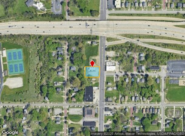  364 S Arlington St, Akron, OH Parcel Map