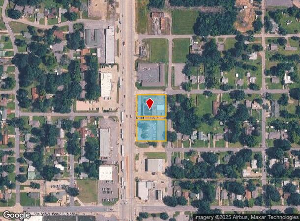 300 N 32Nd St, Muskogee, OK Parcel Map
