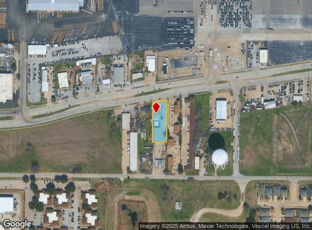 3012 E Abram St, Arlington, TX Parcel Map