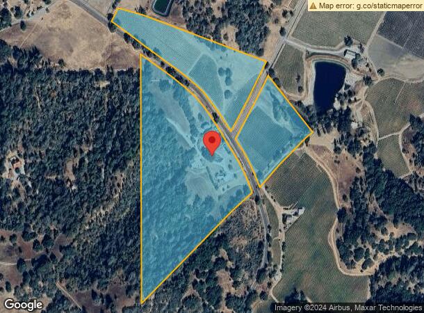  5281 Chiles Pope Valley Rd, Saint Helena, CA Parcel Map