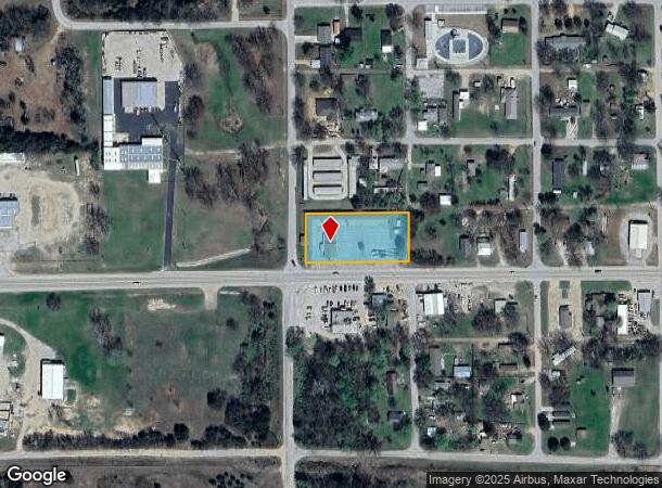  1209 W Caddo St, Cleveland, OK Parcel Map