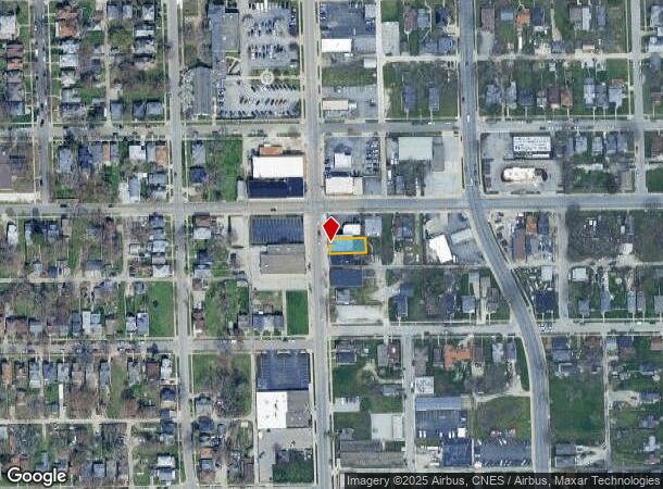  2707 S Calhoun St, Fort Wayne, IN Parcel Map