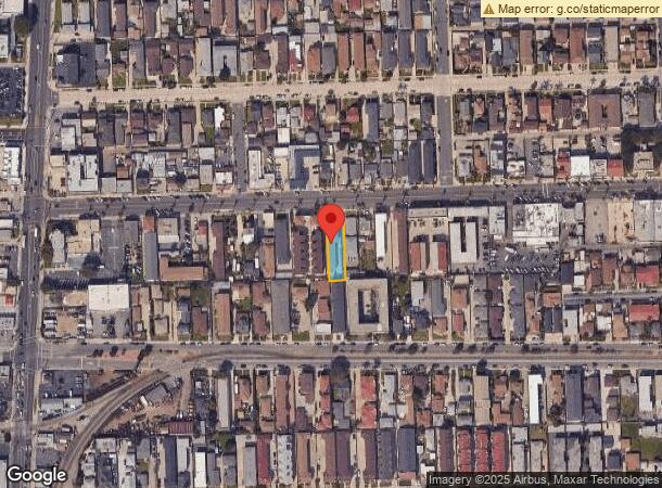  1240 W Gardena Blvd, Gardena, CA Parcel Map