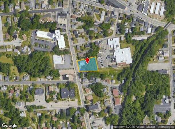  1030 Main St, West Warwick, RI Parcel Map