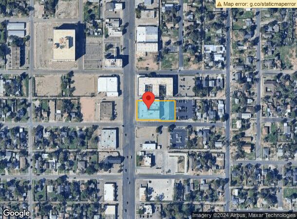  2109 Avenue Q, Lubbock, TX Parcel Map