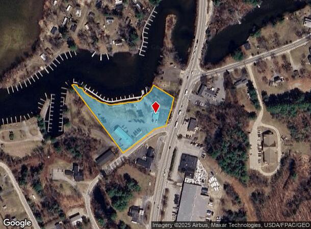  1292 Roosevelt Trl, Raymond, ME Parcel Map