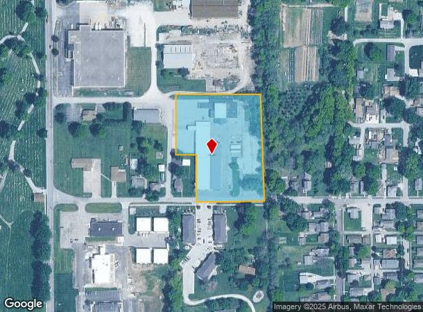 100 W Morgan St, Knightstown, IN Parcel Map