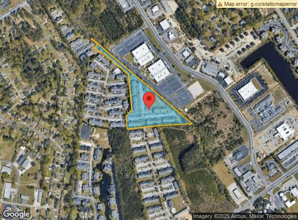  1350 Brittany Dr, Florence, SC Parcel Map