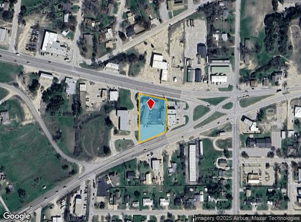  1221 Mineral Wells Hwy, Weatherford, TX Parcel Map