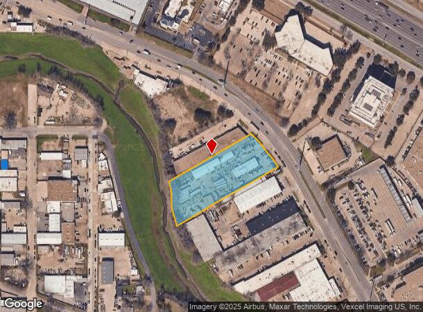  2789 Irving Blvd, Dallas, TX Parcel Map