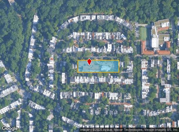 1818 Newton St Nw, Washington, DC Parcel Map