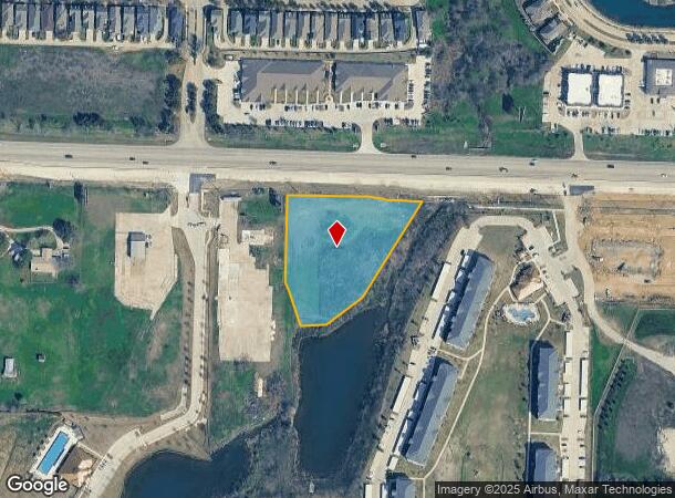 26912 E University Dr, Aubrey, TX Parcel Map