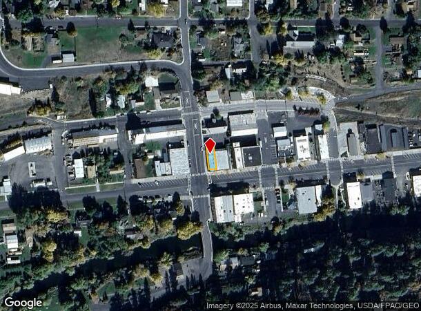  100 E Main St, Palouse, WA Parcel Map