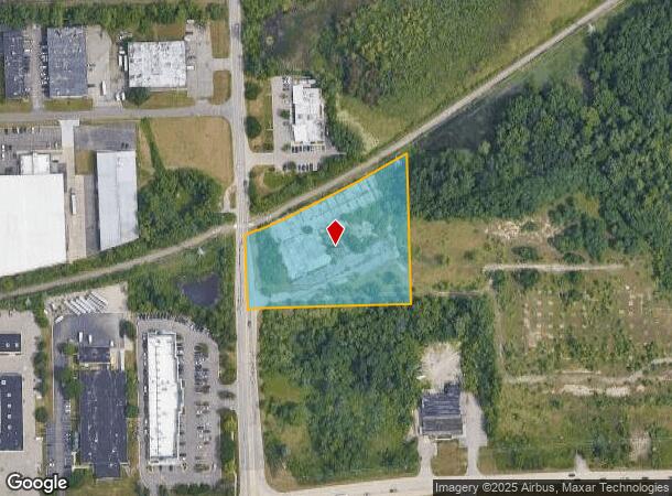  1080 Welch Rd, Commerce Township, MI Parcel Map