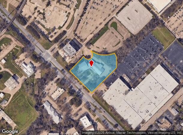  8802 Harry Hines Blvd, Dallas, TX Parcel Map
