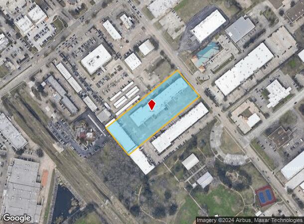  16910 N Texas Ave, Webster, TX Parcel Map