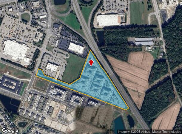  109 Starling St, Chesapeake, VA Parcel Map
