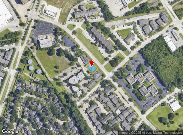  14411 Cornerstone Village Dr, Houston, TX Parcel Map