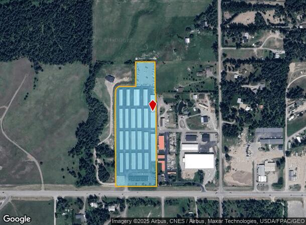  3949 Mt Highway 40 W, Columbia Falls, MT Parcel Map