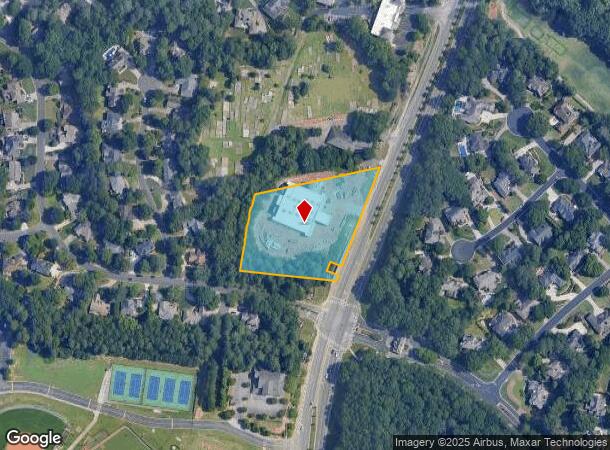 10020 Medlock Bridge Rd, Johns Creek, GA Parcel Map