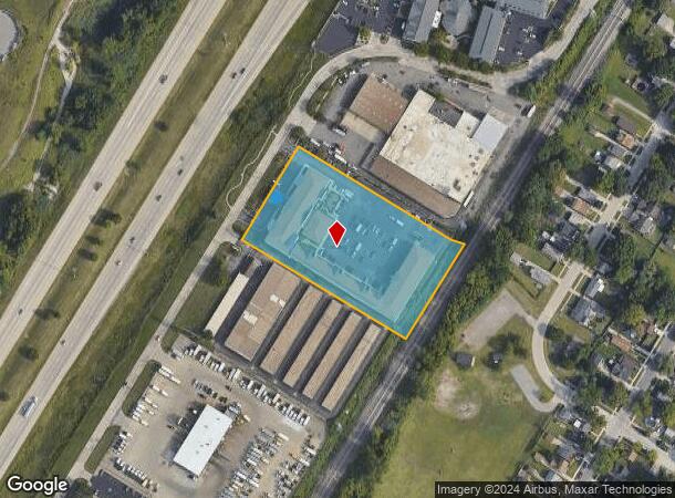  3600 Enterprise Dr, Allen Park, MI Parcel Map