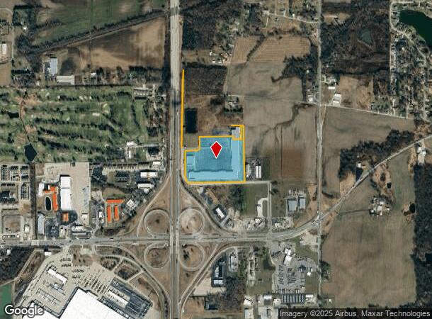  357 Tanger Blvd, Seymour, IN Parcel Map