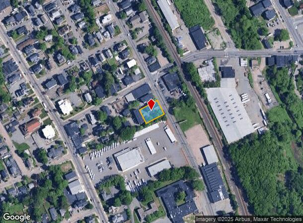  686 N Montello St, Brockton, MA Parcel Map