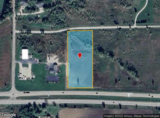  N2272 Reek Rd, Weyauwega, WI Parcel Map