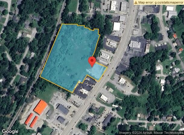  819 S Main St, Madisonville, KY Parcel Map