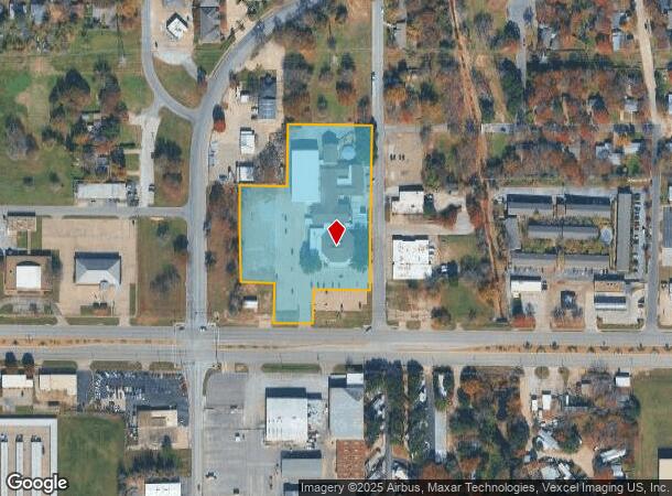  147 E Hurst Blvd, Hurst, TX Parcel Map