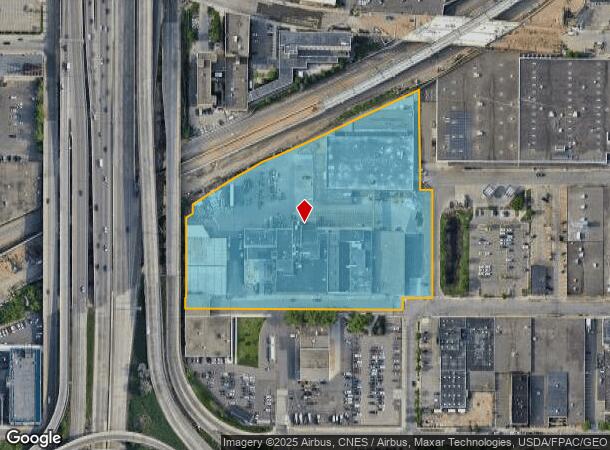  1518 Chestnut Ave, Minneapolis, MN Parcel Map
