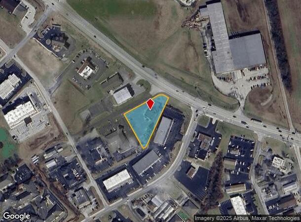 211 W John Rowan Blvd, Bardstown, KY Parcel Map