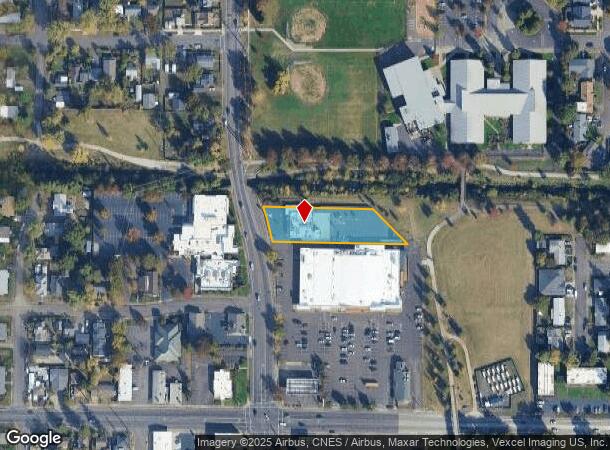 1601 Chambers St, Eugene, OR Parcel Map