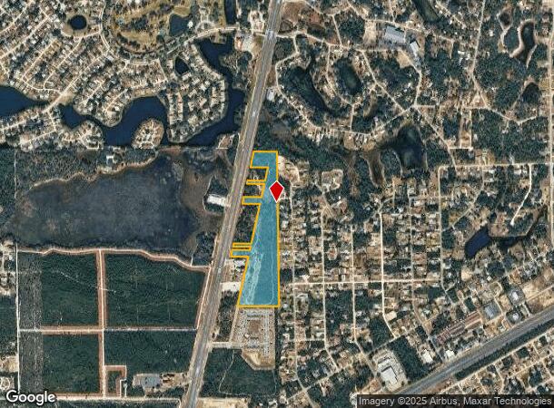 Commercial Way, Weeki Wachee, FL Parcel Map