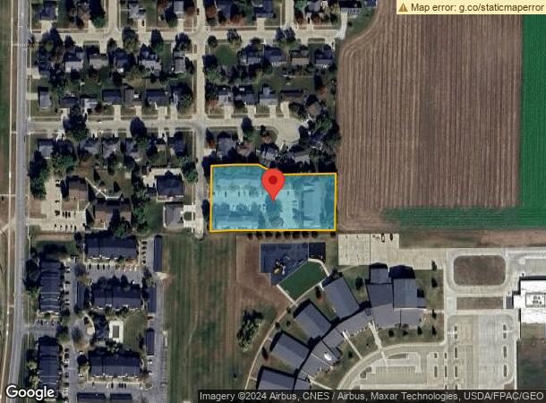  410 E 15Th St, Pella, IA Parcel Map