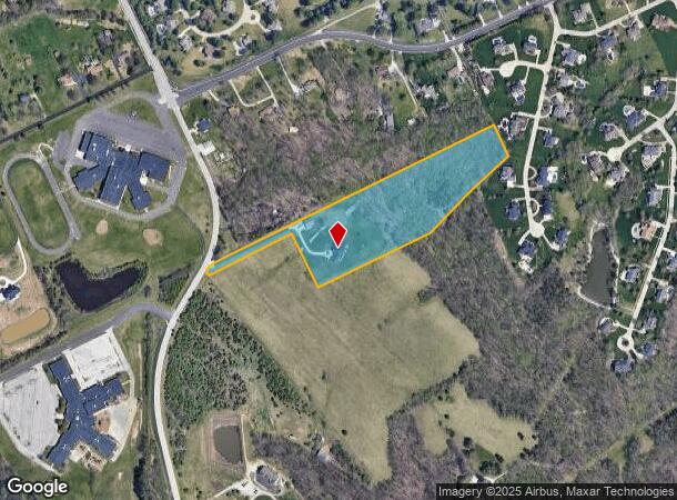 570 Patriotic Trl, Weldon Spring, MO Parcel Map