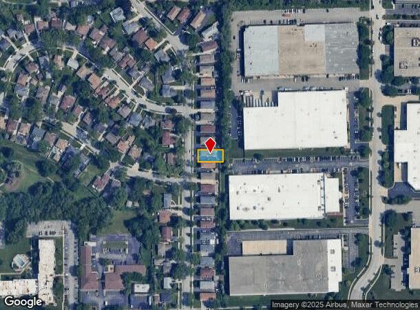  309 S Hale St, Addison, IL Parcel Map