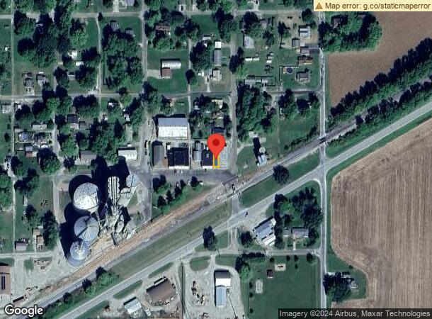  120 E Olive St, Chestnut, IL Parcel Map