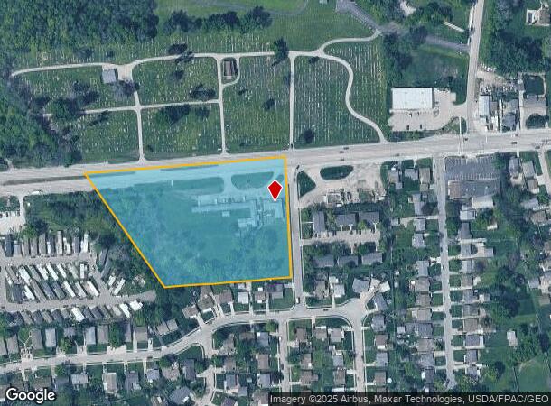  623 W Main St, West Jefferson, OH Parcel Map