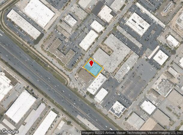 887 Mitten Rd, Burlingame, CA Parcel Map