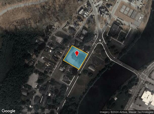  126 Church St, Putnam, CT Parcel Map