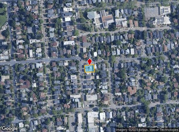  2801 College Ave, Berkeley, CA Parcel Map